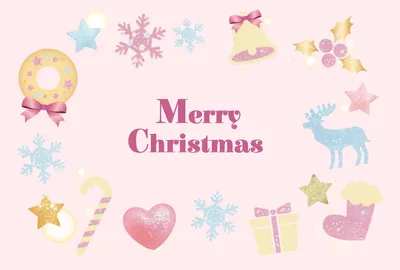 クリスマスカード, メッセージカード, メッセージカードテンプレート