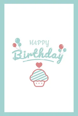 バースデーカード, Birthday Card, Birthday Card template