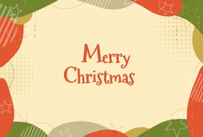 クリスマスカード, メッセージカード, メッセージカードテンプレート