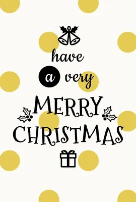 ドットのシンプル クリスマスカード, メッセージカード, メッセージカードテンプレート