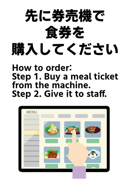 料理の注文方法のポスター, ポスター, ポスターテンプレート
