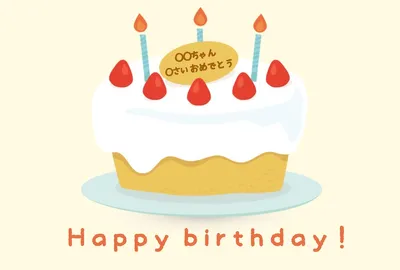 バースデーカード, Birthday Card, Birthday Card template