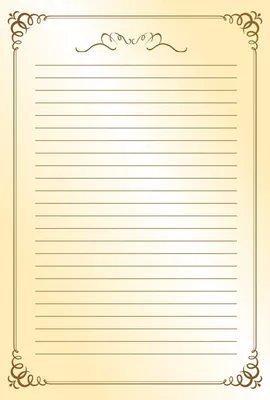 クラシックなフレームのメッセージカード, message card, message card template