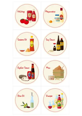 イラスト付き調味料ラベル, Công cụ xúc tiến bán hàng, Công cụ xúc tiến bán hàng mẫu