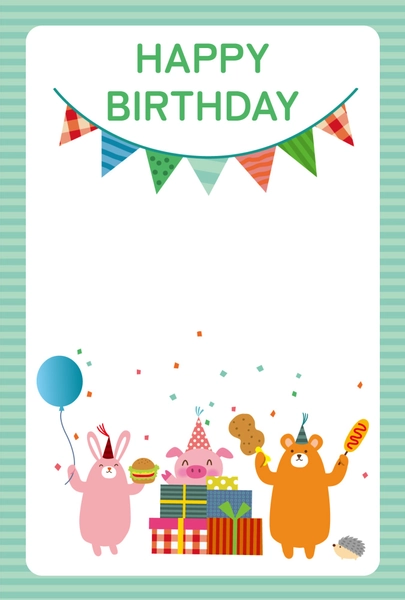 Birthday Card template 28395, Birthday Card, Birthday Card template