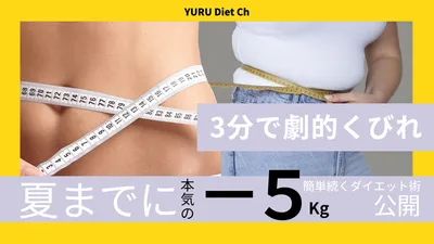 黄色が目立つダイエット系の視聴サムネイル
, Youtube Thumbnail, Youtube Thumbnail template