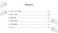 白とグレーのミニマルなビジネスプレゼン資料
, presentation , presentation  template