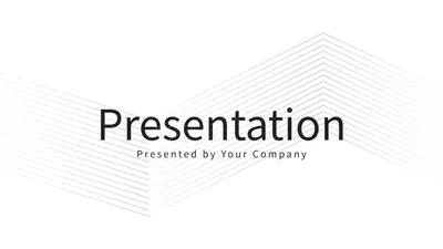 白とグレーのミニマルなビジネスプレゼン資料
, presentation , presentation  template