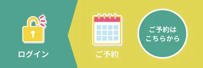 ログインと予約のツートンリッチメニュー
, 旗幟, 旗幟 模板