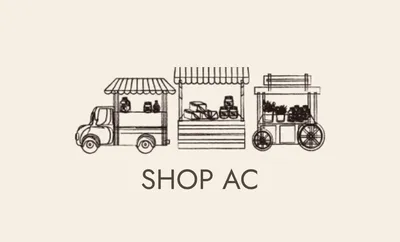 レトロなキッチンカーのイラストのポイントカード, 販促ツール, 販促ツールテンプレート