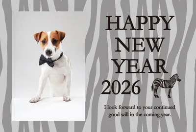 New Year Card template 27504, New Year Card, New Year Card template